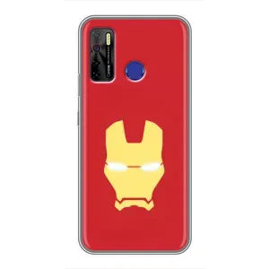 Чехол Супергерой Железный человек на TECNO Camon 15 (Man)