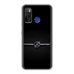 Силиконовый бампер с картинкой машины на TECNO Camon 15 (Mercedes)