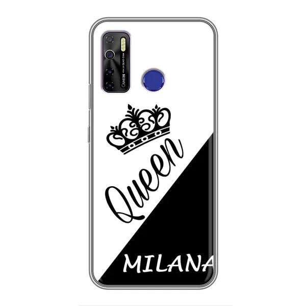 Чехол с рисунком «MILANA» для TECNO Camon 15 Чехол с рисунком «MILANA» для TECNO Camon 15