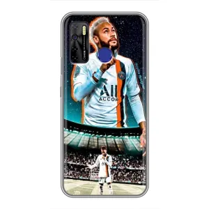 Силиконовый Чехол TECNO Camon 15 (Неймар ПСЖ)