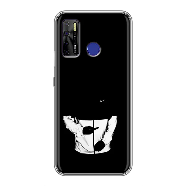 Чехол с рисунком «Nike стиль» для TECNO Camon 15