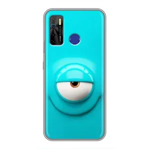 Силиконовые Чехлы (смешные стикеры) для TECNO Camon 15 (Одноглазик)