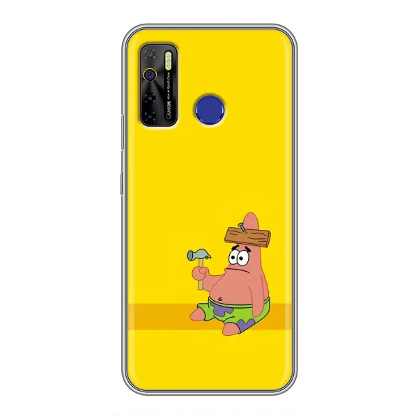Чехол с рисунком «Ошибочка» для TECNO Camon 15