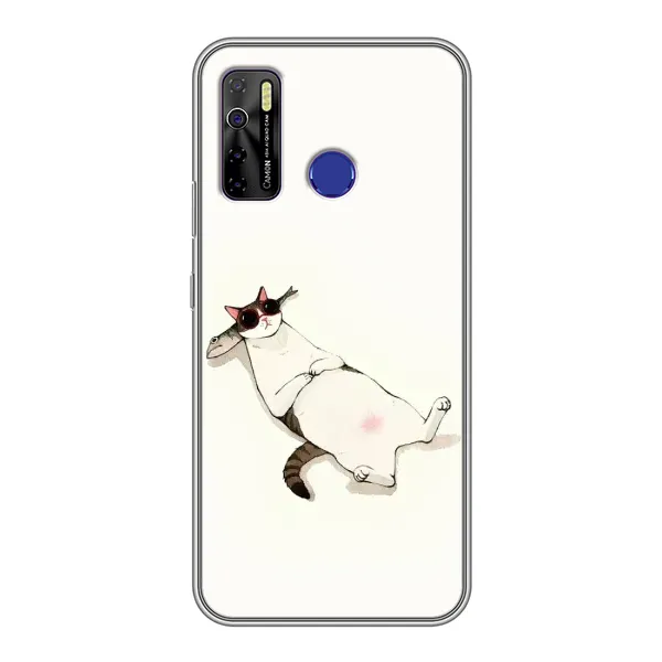 Чехол с рисунком «Отдых» для TECNO Camon 15 Чехол с рисунком «Отдых» для TECNO Camon 15