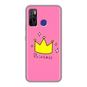 Девчачий Чехол для TECNO Camon 15 (Princess)