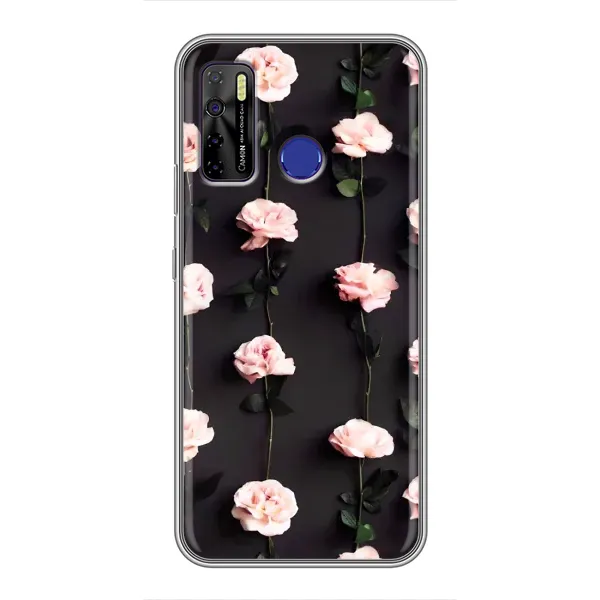 Чехол с рисунком «Розы» для TECNO Camon 15 Чехол с рисунком «Розы» для TECNO Camon 15
