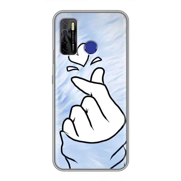 Чехол с рисунком «Сердечка знак» для TECNO Camon 15 Чехол с рисунком «Сердечка знак» для TECNO Camon 15