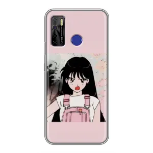Чехол с персонажами АНИМЕ на TECNO Camon 15 (Сейлор Марс)