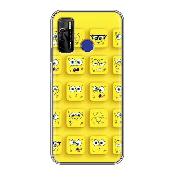 Чехол с рисунком «Спанч-БОБ» для TECNO Camon 15 Чехол с рисунком «Спанч-БОБ» для TECNO Camon 15