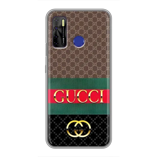 Чехол с рисунком «Стиль GUCCI» для TECNO Camon 15 Чехол с рисунком «Стиль GUCCI» для TECNO Camon 15