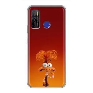 Чехол Головоломка для TECNO Camon 15 - (AlphaPrint) (Тревожность)