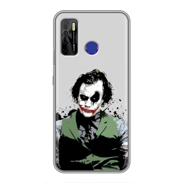 Чехол с рисунком «Взгляд Джокера» для TECNO Camon 15 Чехол с рисунком «Взгляд Джокера» для TECNO Camon 15