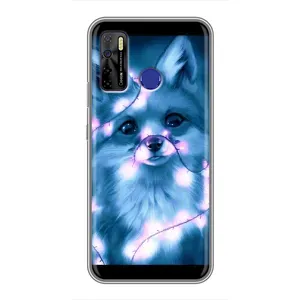 Чехол с Лисичкой для TECNO Camon 15 (Яркая Лиса)