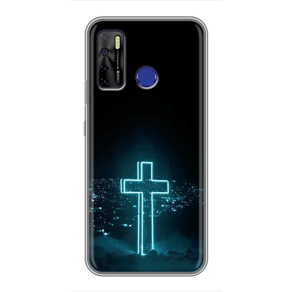 Чехол с рисунком «Яркий Крест» для TECNO Camon 15 Чехол с рисунком «Яркий Крест» для TECNO Camon 15