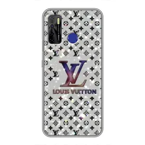Чехол Стиль Louis Vuitton на TECNO Camon 15 (Яркий LV)