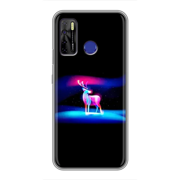 Чехол с рисунком «Яркий олень» для TECNO Camon 15 Чехол с рисунком «Яркий олень» для TECNO Camon 15