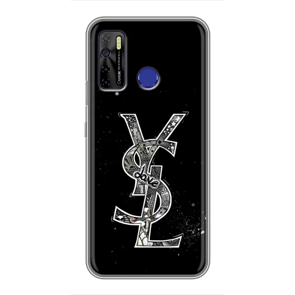 Чехол с рисунком «YSL» для TECNO Camon 15 Чехол с рисунком «YSL» для TECNO Camon 15