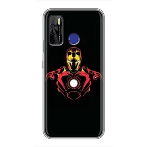 Чехол Супергерой Железный человек на TECNO Camon 15 (Железный человек)