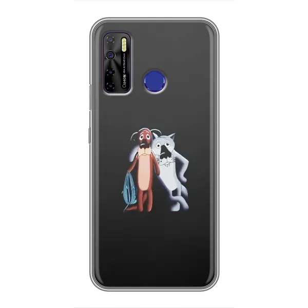 Чехол с рисунком «Шо, опять» для TECNO Camon 15