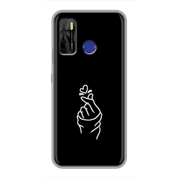 Чехол с рисунком «Знак Сердечка» для TECNO Camon 15 Чехол с рисунком «Знак Сердечка» для TECNO Camon 15