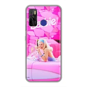 Силиконовый Чехол Барби Фильм на TECNO Camon 15 (Зставка)