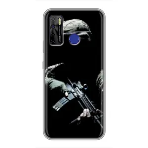 ЗСУ Чехлы (TPU) для TECNO Camon 15 (ЗСУ снайпер)