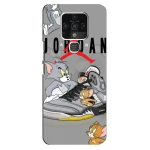 Силиконовый Чехол Nike Air Jordan на Техно Камон 16 про (Air Jordan)