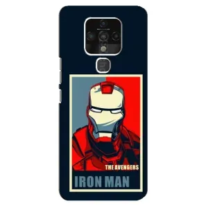 Чохол Супергерой Залізна Людина на TECNO Camon 16 Pro (Art Iron man)