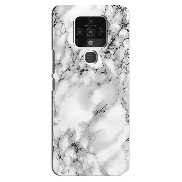 Чехол с рисунком «Белый мрамор» для TECNO Camon 16 Pro Чехол с рисунком «Белый мрамор» для TECNO Camon 16 Pro