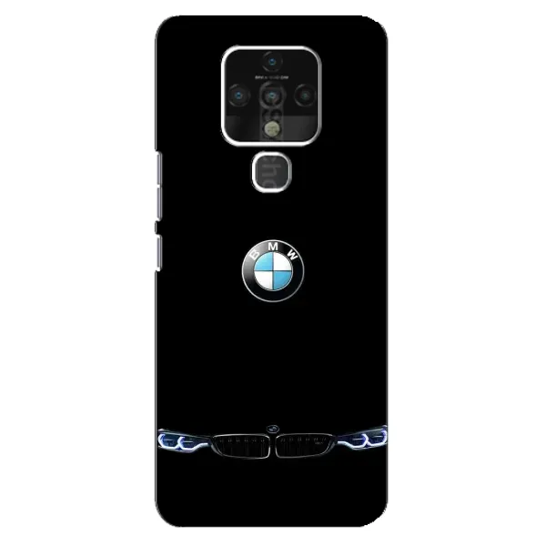 Чехол с рисунком «Черный BMW» для TECNO Camon 16 Pro