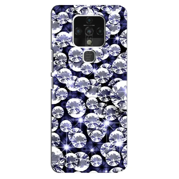Чехол с рисунком «Бриллианты» для TECNO Camon 16 Pro Чехол с рисунком «Бриллианты» для TECNO Camon 16 Pro
