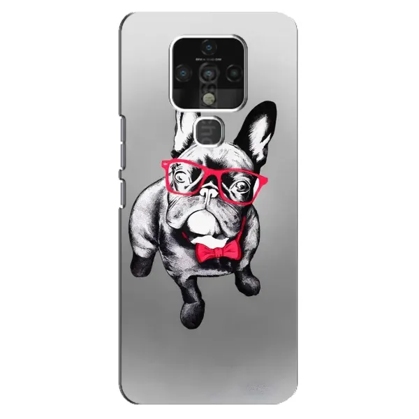 Чехол с рисунком «Бульдог в очках» для TECNO Camon 16 Pro Чехол с рисунком «Бульдог в очках» для TECNO Camon 16 Pro