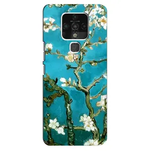 Чехол с принтом САКУРЫ на TECNO Camon 16 Pro (Цветение Сакуры)