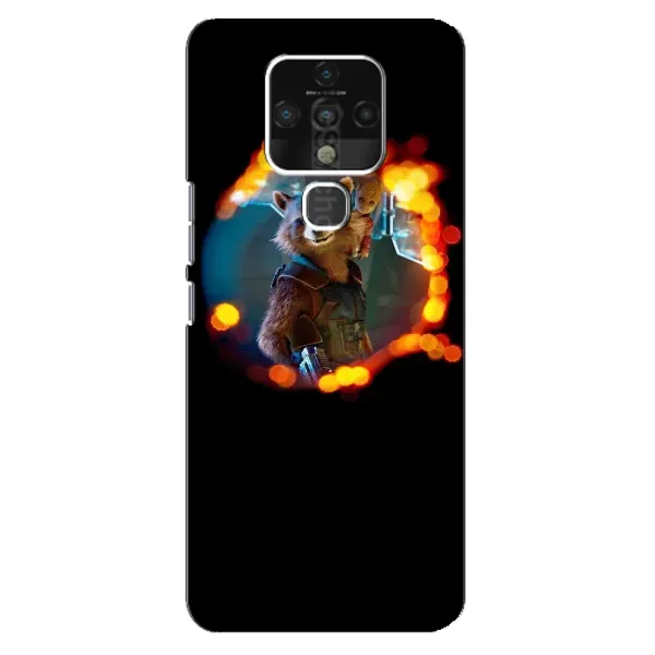 Чехол с рисунком «Енот Ракета» для TECNO Camon 16 Pro