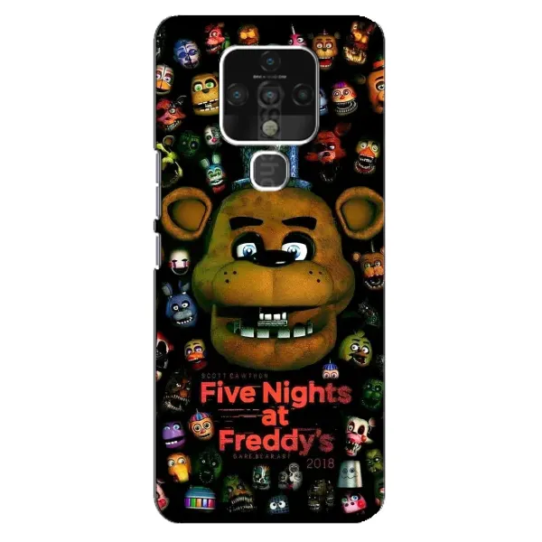 Чехол с рисунком «Freddy» для TECNO Camon 16 Pro Чехол с рисунком «Freddy» для TECNO Camon 16 Pro