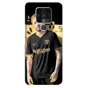 Силиконовый Чехол TECNO Camon 16 Pro (Gold Neymar)