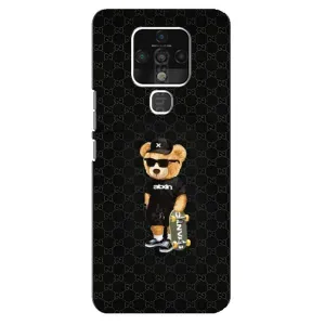 Чехлы Мишка Тедди для Техно Камон 16 про (GUCCI Teddy)