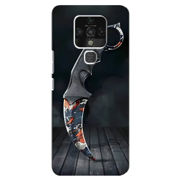 Чохол з малюнком «Кинжал КС ГО» для TECNO Camon 16 Pro Чохол з малюнком «Кинжал КС ГО» для TECNO Camon 16 Pro