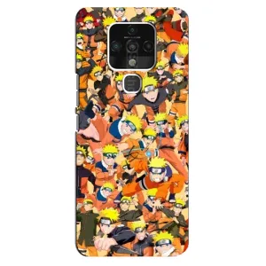 Чохли з принтом НАРУТО на TECNO Camon 16 Pro (Коллаж Наруто)