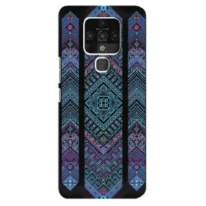 Силиконовый Чехол на TECNO Camon 16 Pro (Крутой орнамент)