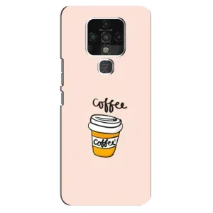 Чехол с изображением вкусной еды для TECNO Camon 16 Pro (Кружка кофе)