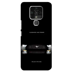 Чехлы с тематикой "Крутые машины" на TECNO Camon 16 Pro (Черный Land Rover)