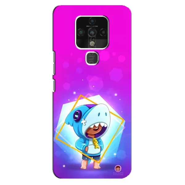 Чехол с рисунком «Леон в костюме Акулы» для TECNO Camon 16 Pro