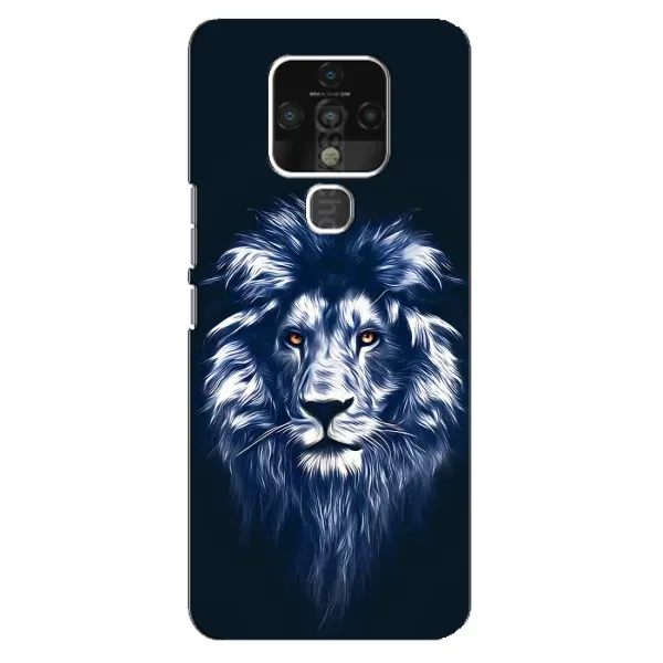 Чехол с рисунком «Лев - синий» для TECNO Camon 16 Pro Чехол с рисунком «Лев - синий» для TECNO Camon 16 Pro