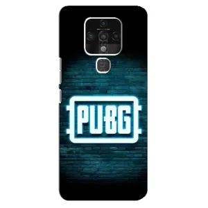 Чохол (TPU) з картинкою "Лого Пабг" на Техно Камон 16 про (Лого PUBG)