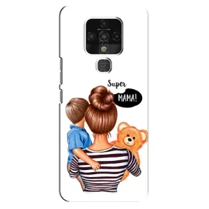 Чехлы для МАМЫ на TECNO Camon 16 Pro (Мама и сын)