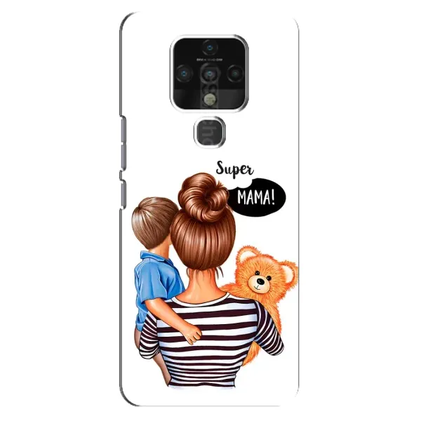 Чехол с рисунком «Мама и сын» для TECNO Camon 16 Pro Чехол с рисунком «Мама и сын» для TECNO Camon 16 Pro