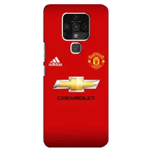 Силиконовые Чехлы принт Футбол на TECNO Camon 16 Pro (Man United)