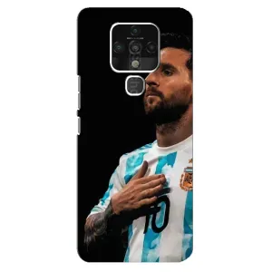 Чехлы Лео Месси Аргентина для TECNO Camon 16 Pro (Месси Капитан)