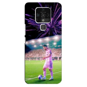 Чехлы Лео Месси в Майами на TECNO Camon 16 Pro (Месси в Майами)